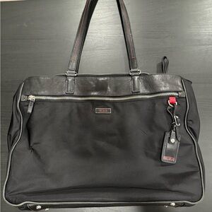 Tumi Nylon and Leather Derby laptop tote